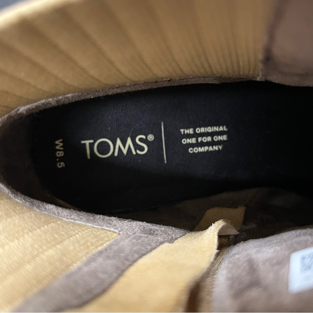 Toms Leopard print Sadie wedge boot, size 8.5, EUC - Picture 10 of 10